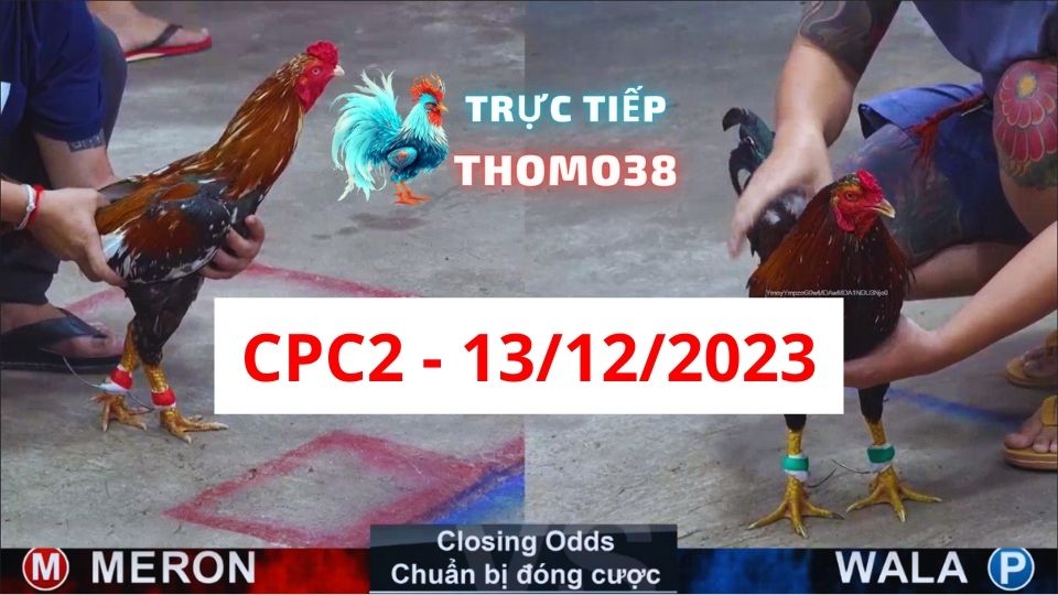 Đá gà CPC2 13-12-2023